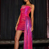 Large Hem Blouse Waist Wrap Hip Skirt Two-piece Female