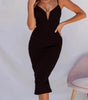 Long split sexy dress