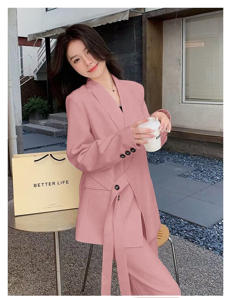 Suit Two-piece Suit Casual Small Suit Women