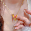 Fantasy Butterfly Tassel Necklace For Women