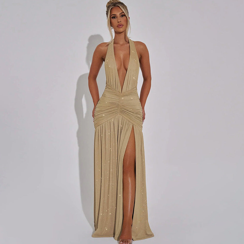 The Aurelia Halter Dress