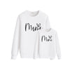 Mother & Daughter Letter Print Sweater