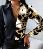 Women's Printed Belted Shirt