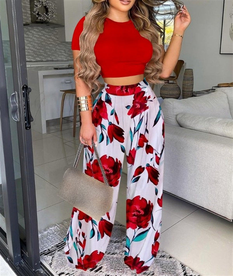 Summer New Product Women's Clothes Two-piece Set