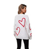 Women's Valentine's Day Heart Sweater