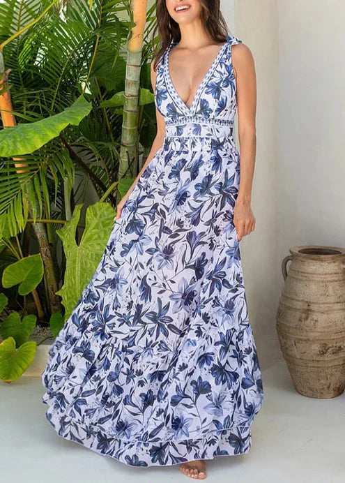 Nora Printed Swim Dress
