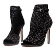 Fishbill Strass Heels