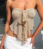 Women's Versatile Casual Twisted Strap Vest