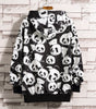 parent-child print suit T-shirt female top
