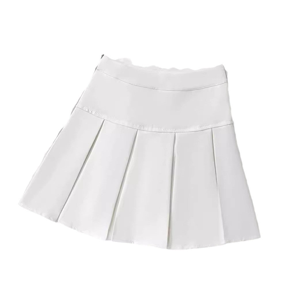 High-Waist Slimming Skirt – Versatile & Anti-Exposure