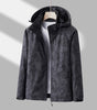 Unisex Printed Hooded Windbreaker – Waterproof, Windproof Zip-Up Jacket