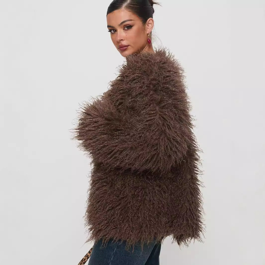 Coat Faux Fur Jacket