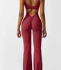 Tight Yoga Bodysuit Casual Hollow Seamless Womens Clothing