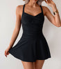 Summer Split Swimsuit Female Skirt Style Plus Size Swimsuit