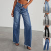 Modische Jeans mit hoher Taille