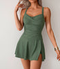 Summer Split Swimsuit Female Skirt Style Plus Size Swimsuit