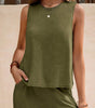 Casual Loose Pullover Crew Neck Women’s Suit