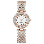 Fashion Jewelry Numbers Diamond Women's Watch Bracelet