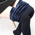 Winter Warm Fleece Leggings - Thick, Stretchy, Plus Velvet Skinny Fit