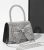New Light Luxury Full Diamond Bow Handbag