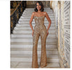 Fashion Women's Sequin Sling Tube Top Jumpsuit