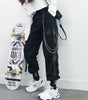 Women Cargo Pants Harem Pants Fashion Punk Pockets Jogger