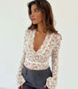 Lace Bottom Shirt-Women's Fashionable Lace Bottoming Shirt Top