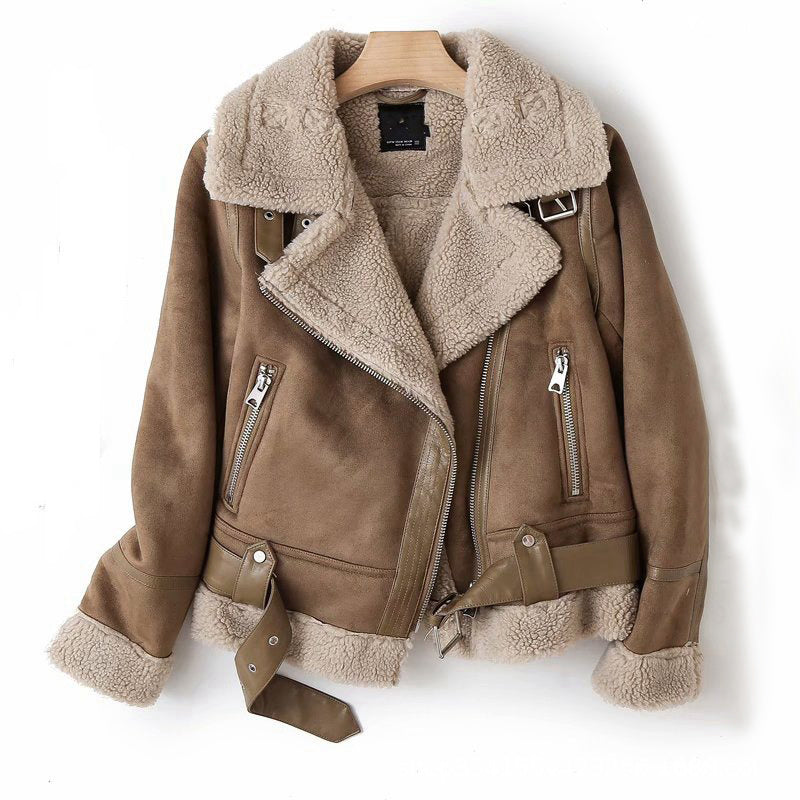 The Valkyrie Suede Moto Jacket