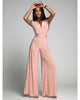 Deep V-neck Sleeveless Backless Siamese Suit