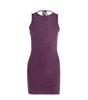 Summer Slim-fit Shiny Fabric Backless Dress