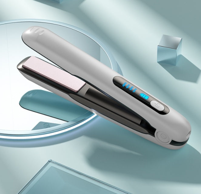 Wireless 2-in-1 Hair Straightener & Curler | USB Rechargeable | 5000mAh | 200°C | Portable & Cordless