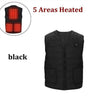 Five Suits In Winter With Smart USB Charging Heating Vest