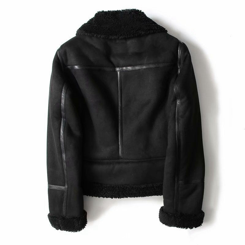 The Valkyrie Suede Moto Jacket