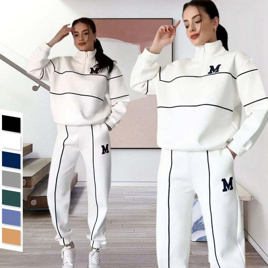 Women’s Lounge Set – Sweatshirt & Baggy Sweatpants