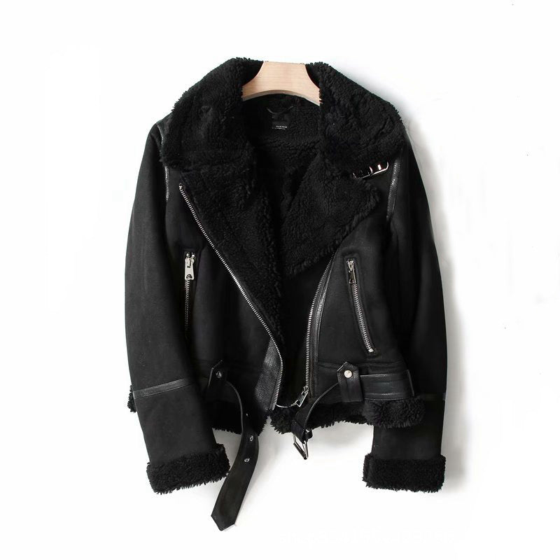 The Valkyrie Suede Moto Jacket