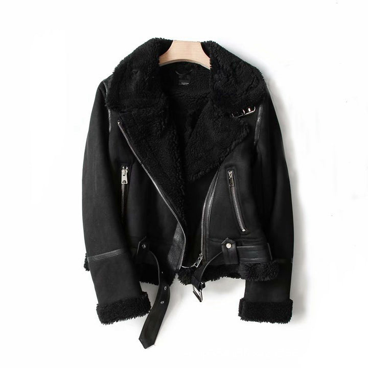 The Valkyrie Suede Moto Jacket