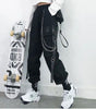 Women Cargo Pants Harem Pants Fashion Punk Pockets Jogger