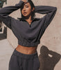 Long Sleeve Turtleneck Sweatshirt