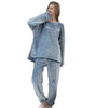 Flannel Pajamas Sets Winter Home Clothes For Women Men Sleepwear Couple