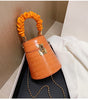 Niche stone pattern wild girl chain single shoulder messenger bag