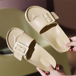 Non-Slip Buckle Slippers