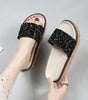 Rhinestone slippers