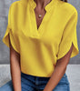 Summer Short-Sleeved Chiffon Shirt