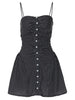 Summer New Polka Dot Print Tube Top Off-neck Strap Backless Dress