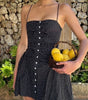 Summer New Polka Dot Print Tube Top Off-neck Strap Backless Dress