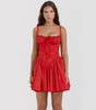 Lace Suspender Dress - Summer Slim Waist Pleated Dress