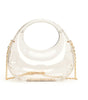Acrylic Small Size Gold Handbag Chain Shoulder Oblique