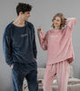 Flannel Pajamas Sets Winter Home Clothes For Women Men Sleepwear Couple