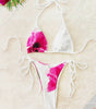 Printed Sexy Bandage Skirt Bikini Swimsuit