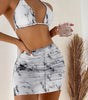 Split Bikini Three-piece Suit